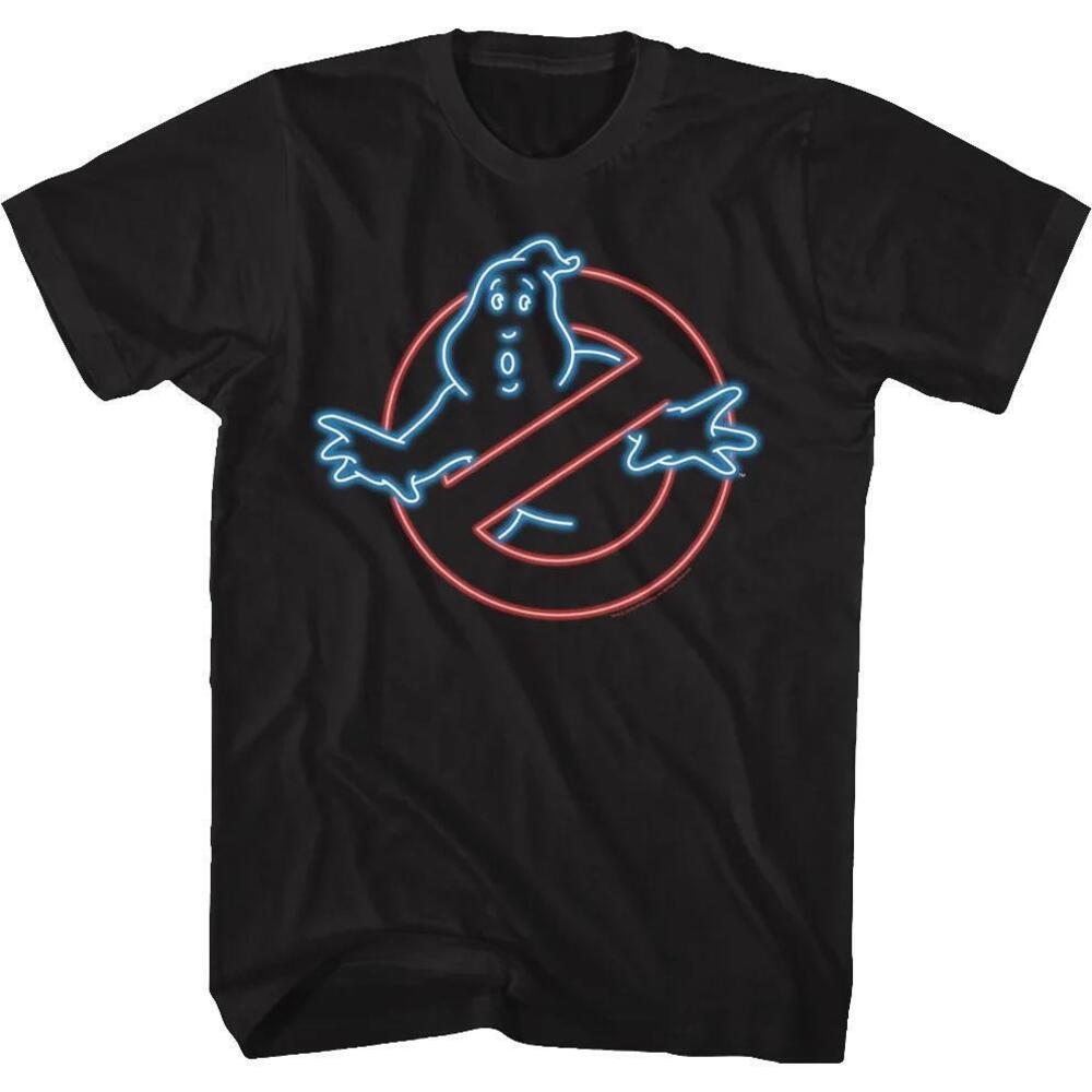 Neon Logo Real Ghostbusters Tshirt